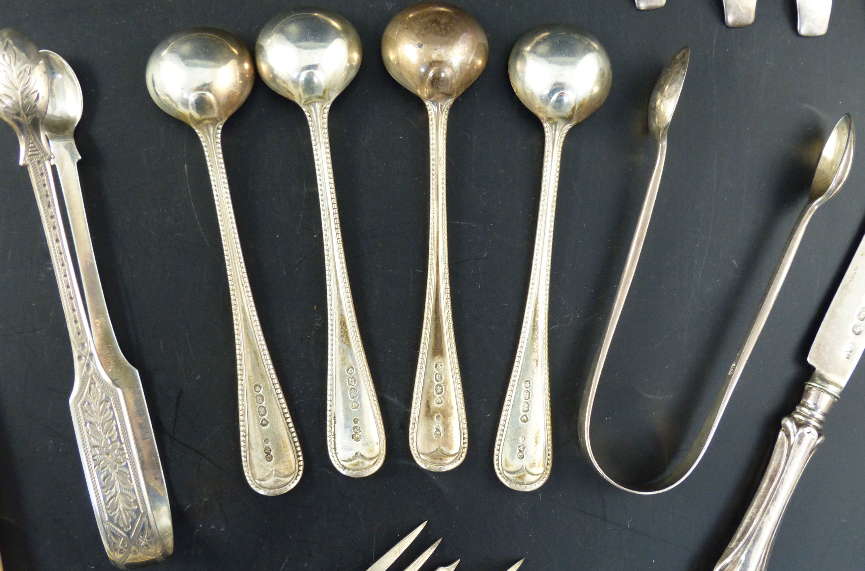 A collection of minor flatware